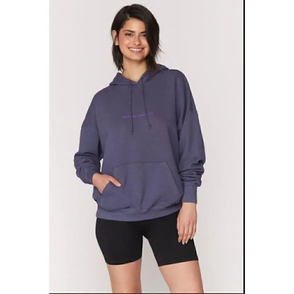 Spiritual Gangster Happiness Phoebe Oversized Sweatshirt Size XS
